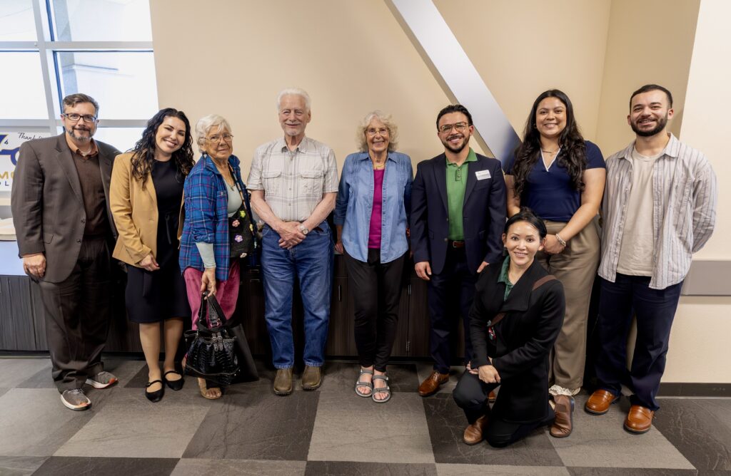 Visit to Lemoore - leaders from Lemoore, Riverdale High School and Fresno
